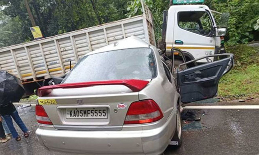 Car-Lorry collision